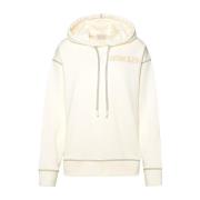 Moncler Stilren Stickad Tröja White, Herr