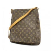 Louis Vuitton Vintage Pre-owned Tyg louis-vuitton-vskor Brown, Dam