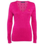 Ralph Lauren Pre-owned Pre-owned Stickat toppar Pink, Dam