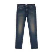 GAS Slim Comfort Denim Jeans Blue, Herr