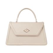 Alexander Smith Trapetsformad Handväska Elizabeth Beige, Dam