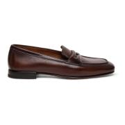 Santoni Herr läderloafer Brown, Herr