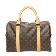 Louis Vuitton Vintage Pre-owned Tyg louis-vuitton-vskor Brown, Dam