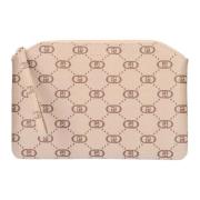 Liu Jo Stilren Pochette och Clutch Väska Beige, Dam