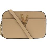 Versace Pre-owned Pre-owned Paels axelremsvskor Beige, Dam