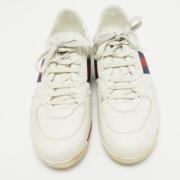 Gucci Vintage Pre-owned Laeder sneakers White, Herr