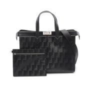 Fendi Vintage Pre-owned Laeder fendi-vskor Black, Dam