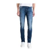 Antony Morato Modernt Tapered Byxor Blue, Herr