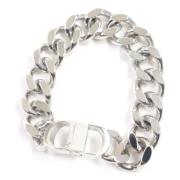 Dior Vintage Pre-owned Metall armband Gray, Herr