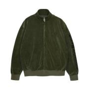 Juicy Couture Tim Velour Dragkedja Track Jacket Green, Herr