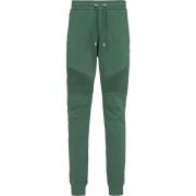 Balmain Grön Ribbad Sweatpants Activewear Green, Herr