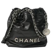 Chanel Vintage Pre-owned Laeder chanel-vskor Black, Dam