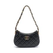 Chanel Vintage Pre-owned Laeder chanel-vskor Black, Dam