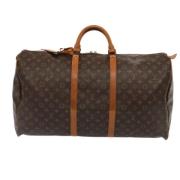 Louis Vuitton Vintage Pre-owned Canvas resvskor Brown, Dam