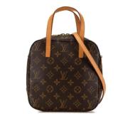 Louis Vuitton Vintage Pre-owned Canvas handvskor Brown, Dam