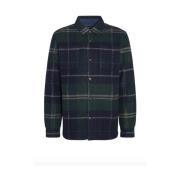 Barbour Grön Rutig Overshirt Loch Tartan Ytterkläder Green, Herr