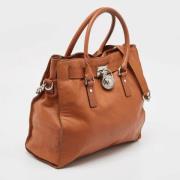 Michael Kors Pre-owned Pre-owned Laeder totevskor Brown, Dam