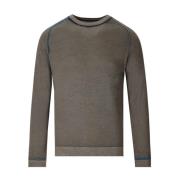 Bob Plata Mud Crewneck Jumper Brown, Herr