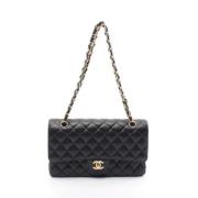 Chanel Vintage Pre-owned Laeder chanel-vskor Black, Dam