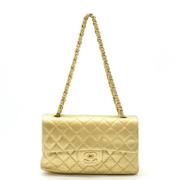 Chanel Vintage Pre-owned Laeder chanel-vskor Yellow, Dam