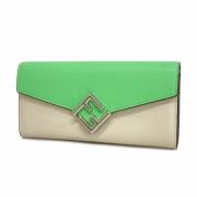 Fendi Vintage Pre-owned Laeder plnbcker Green, Dam