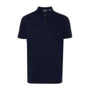 Polo Ralph Lauren Avslappnad Blå Kortärmad Pikétröja Blue, Herr