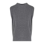 Daniele Fiesoli Fleece Vest Gray, Dam