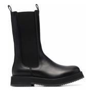 Joseph Elegant Svart Chelsea Ankelboots Black, Dam