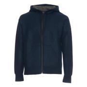 MC2 Saint Barth Blå Sweatshirt Höj Stil Aw24 Blue, Herr