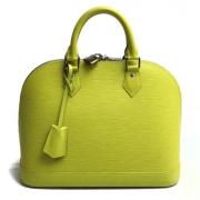 Louis Vuitton Vintage Pre-owned Laeder louis-vuitton-vskor Yellow, Dam