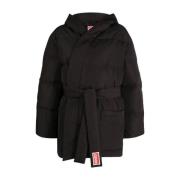 Kenzo Svart Puffer Dunjacka Black, Dam