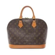 Louis Vuitton Vintage Pre-owned Canvas handvskor Brown, Dam