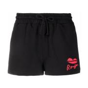 Sonia Rykiel Casual Svarta Bomullsshorts Black, Dam