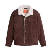 Levi's Sherpa Chicory Jacka Brown, Herr