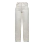 Roy Roger's Stiliga Denim Jeans Beige, Dam