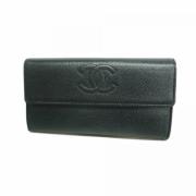 Chanel Vintage Pre-owned Laeder plnbcker Black, Dam