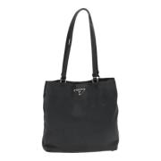 Prada Vintage Pre-owned Tyg prada-vskor Black, Dam