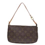 Louis Vuitton Vintage Pre-owned Canvas kuvertvskor Brown, Dam