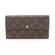 Louis Vuitton Vintage Pre-owned Laeder plnbcker Brown, Dam