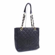 Chanel Vintage Pre-owned Laeder chanel-vskor Black, Dam