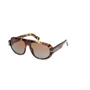 Tom Ford Gradient Brown Solglasögon Blake-02 Stil Brown, Herr