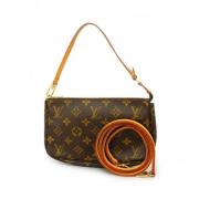 Louis Vuitton Vintage Pre-owned Tyg louis-vuitton-vskor Brown, Dam