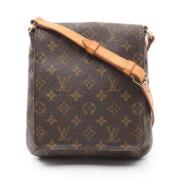 Louis Vuitton Vintage Pre-owned Canvas crossbodyvskor Brown, Dam