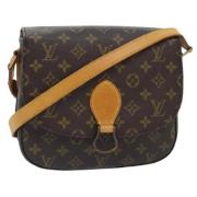 Louis Vuitton Vintage Pre-owned Canvas louis-vuitton-vskor Brown, Dam