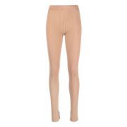 Joseph Casual Beige Leggings Brown, Dam