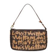 Louis Vuitton Vintage Pre-owned Canvas louis-vuitton-vskor Brown, Dam