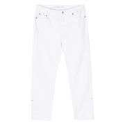 Michael Kors Vita Straight Jeans med Sidoslits White, Dam