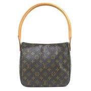 Louis Vuitton Vintage Pre-owned Tyg louis-vuitton-vskor Brown, Dam