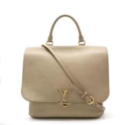 Louis Vuitton Vintage Pre-owned Laeder louis-vuitton-vskor Beige, Dam