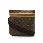 Louis Vuitton Vintage Pre-owned Canvas crossbodyvskor Brown, Dam